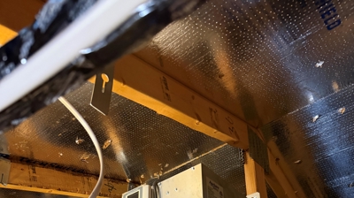 Existing zoning controls integrated with new equipment. Photo