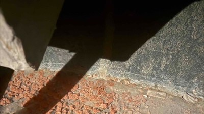 Rusty drain pan Photo