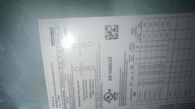 Air Handler Photo