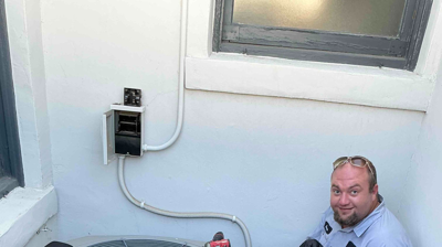 Outdoor Condenser Electrical Repair Photo