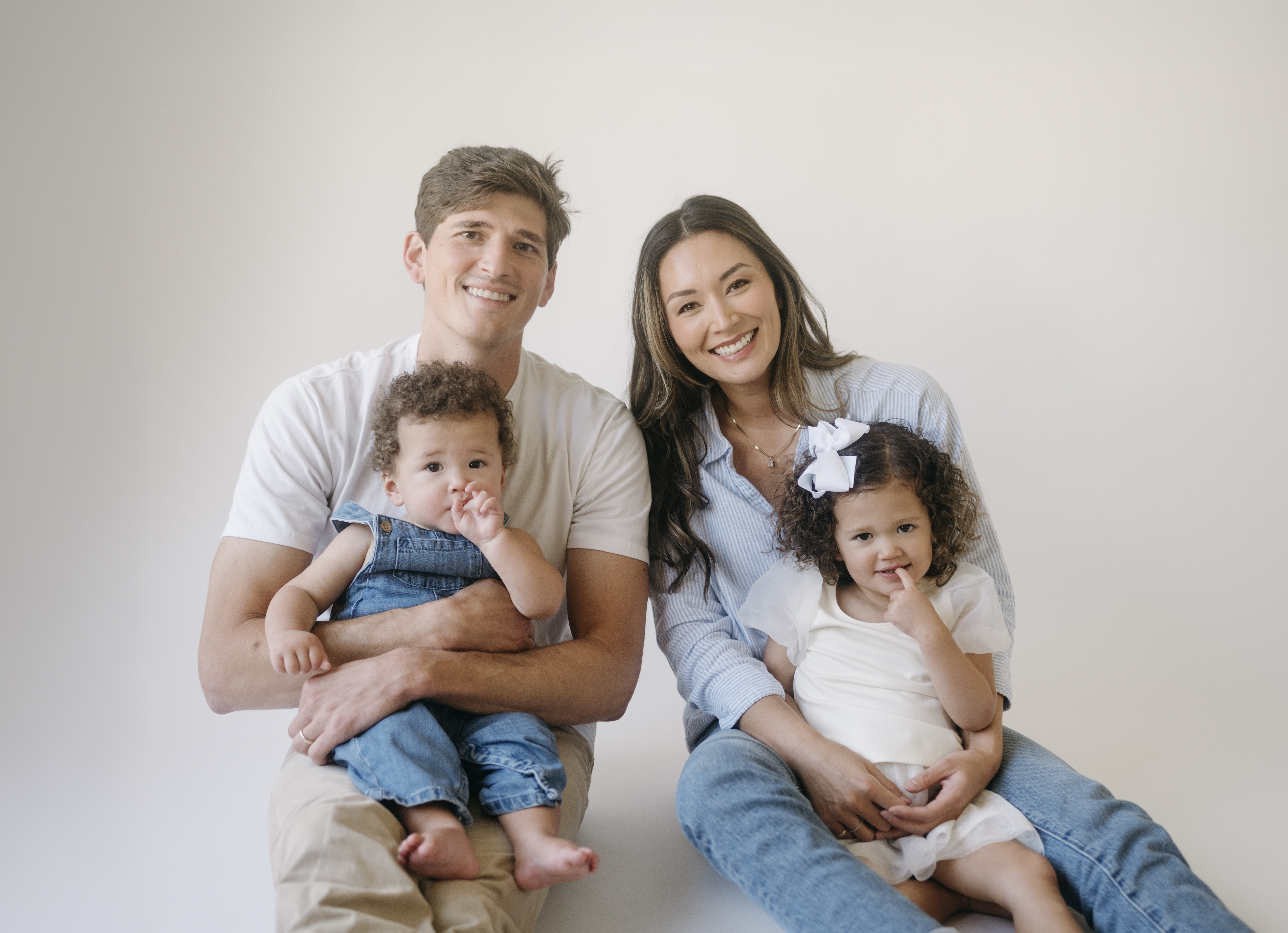 Alyssa and Logan Perryman family photo